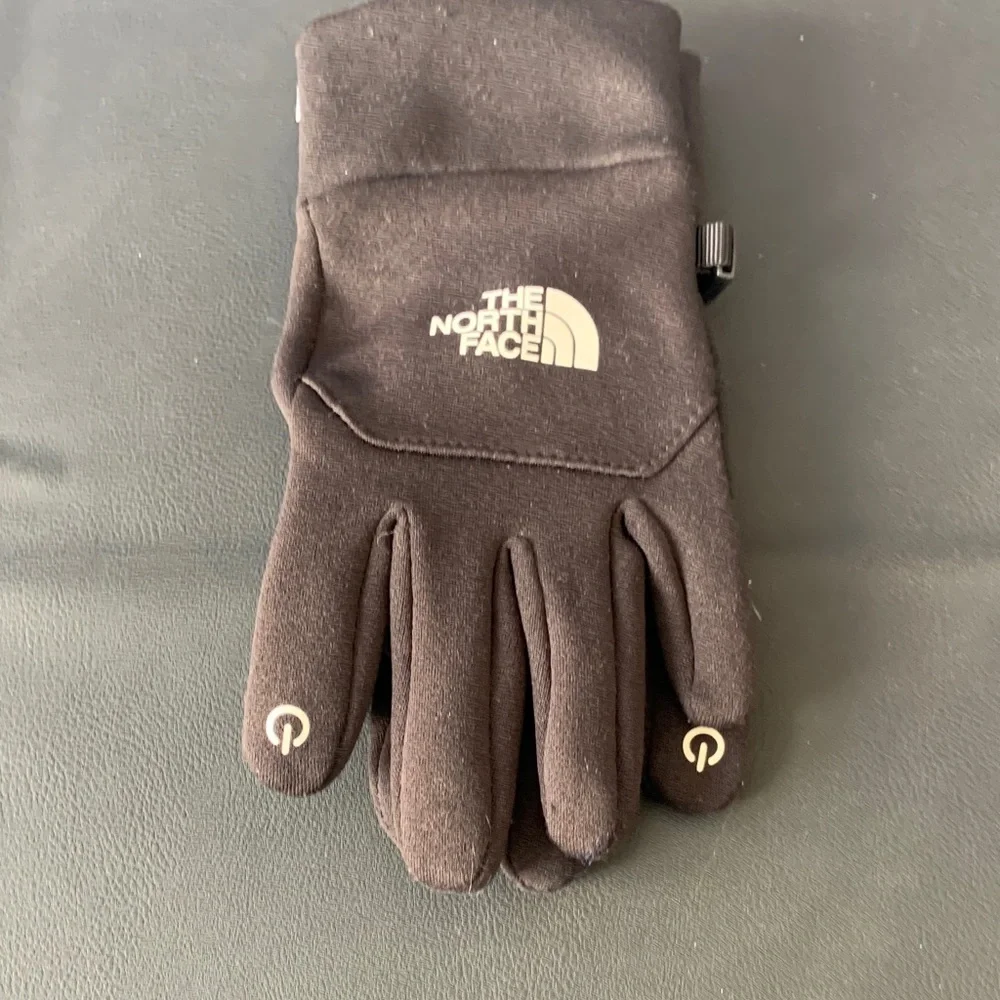 The North Face Black Tech Gloves – Youth/Boy OS